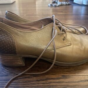 Dansko low-heeled oxfords